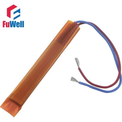 Aluminum Alloy 75x15x3.5mm 220V 100 Degree Celsius 28W Heating Plate PTC Constant Temperature Heating Element