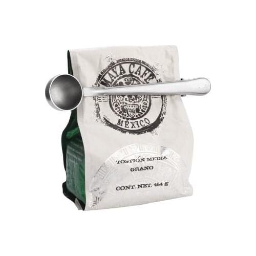 Stainless Steel Coffee Spoon, Milk Powder Spoon, Tea Spoon and Sealing Clip