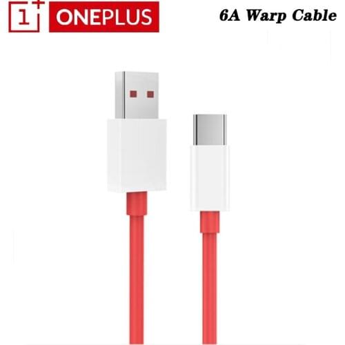 Oneplus 8 Pro 8 Warp Quick Charger Cable 6A Dash Fast USB Type-C Data Cable for One plus 7 7T Pro 6T 6 5T 5 Smart phone