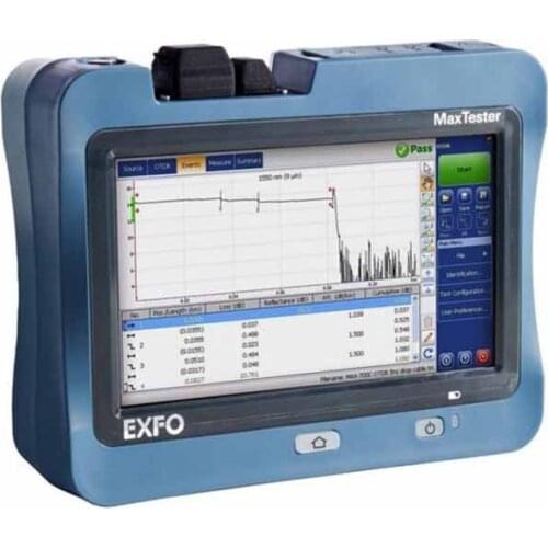 EXFO OTDR MaxTester-730C-SM-1310/1550/1625dB-39/38/39dB Touch Screen MAX730C-IOLM Fiber Optical Time Domain Reflectometer