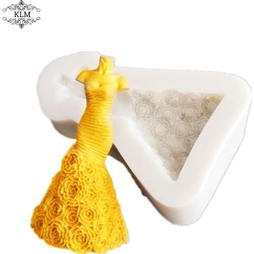 Wedding-shaped cake silicone mold, chocolate resin mold for cake shop decoration accessories kitchen baking tools KLM