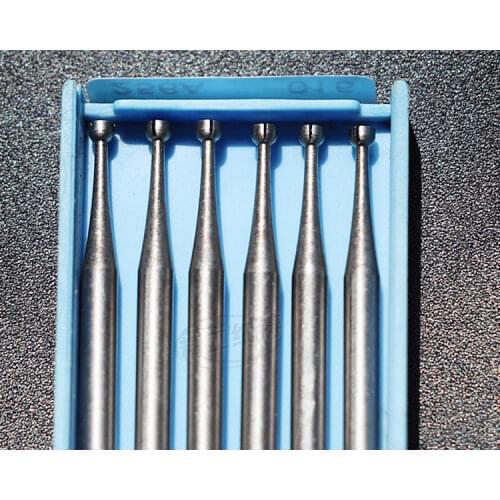 Cup Galleried Burs Steel Burs Series 0.9mm-0.23mm 6Pcs /lot For One Size Jewelry Polishing Tool