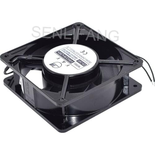 For F&F Aluminum Frame Fan FD1238A2HS Two Pins AC220-240V 50/60HZ 12038