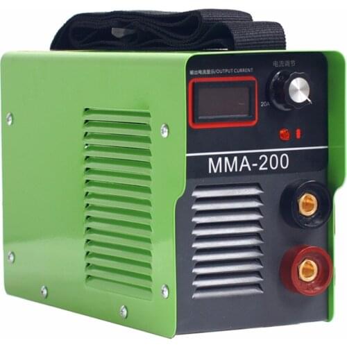 2018 New Potrtable MMA-200 220V Electric Welding Machine Solder Inverter ARC Machine