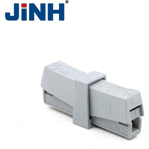 25PCS CMK-201 CMK Series Push In Quick Connectors 24A Copper Terminal Blocks