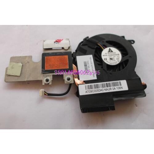 Free shipping genuine original laptop I7 CPU cooling fan for HP Elitebook 2540P heatsink & fan 598788-001 KSB0505HB DC05V 0.40A
