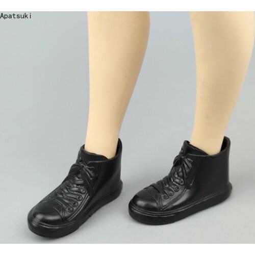 Brown Dolls Accessories Shoes Bootie For Barbie Doll Flat Fashion Short Boots For Blythe 1/6 BJD Dollhouse Kids & Baby DIY Toys