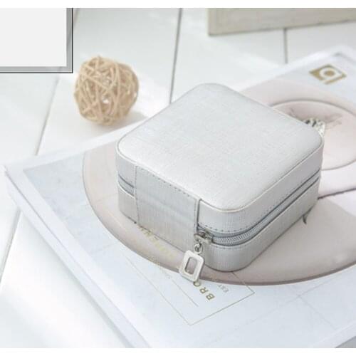 For Earring Necklace Bracelet Ring Travel Portable Storage Case Jewelry Box Gift