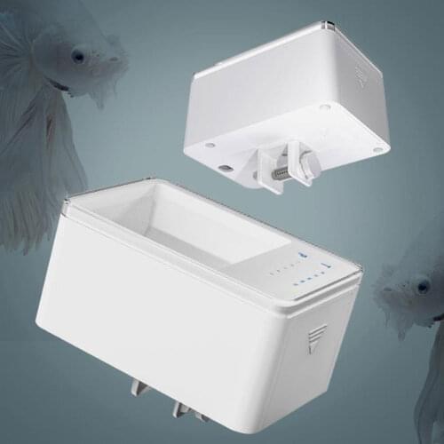 Household Fish Tank 500ml Intelligent Digital Automatic Fish Feeder With Timer Pet Feeding Fish Food Dispenser LED Display
