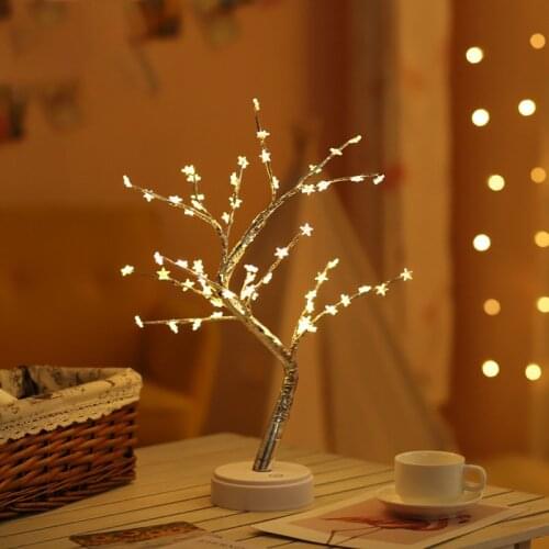 Best selling modern creative star snowflake pendant light bedroom childrens room light touch screen switch night light