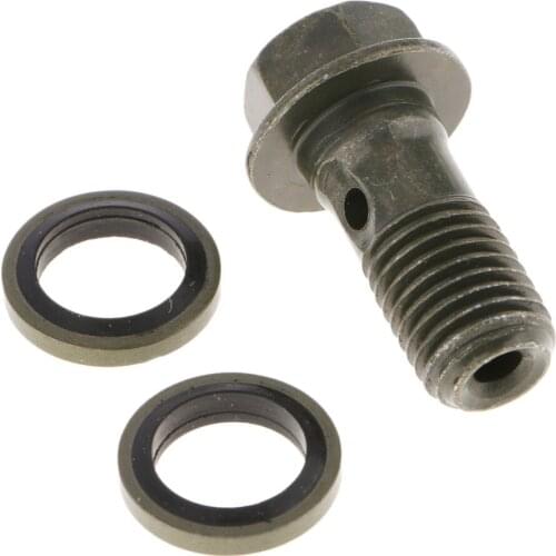 Motorcycle Banjo Disk Brake Bolt M10x1.25 Clutch Master Cylinder Screw for Honda