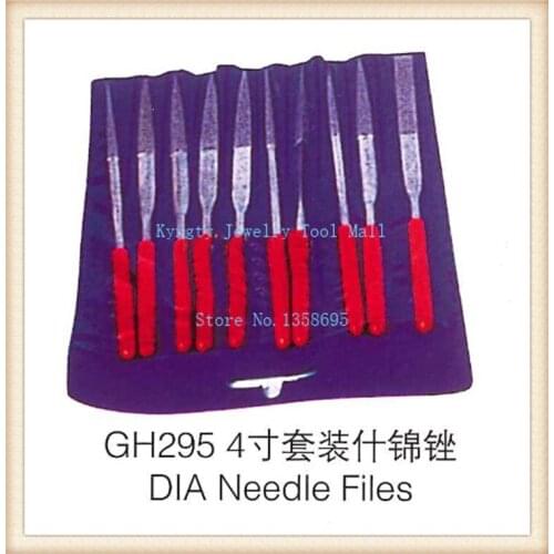 Jewellery making 10pcs/lot 4 Inch Needle Files Jewelry Polishing File Tools Gold Engraving File Goldsmith Jewelry Tools