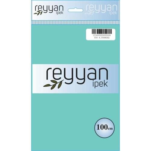 REYYAN SOLID COLOR POŞETLİ WRITING-RENK-58-K. TURQUOISE