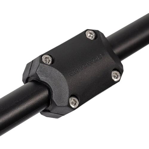 22mm 25mm 28mm Universal Motorcycle Engine Bumper Guard Anti-aging Durable Protection Decorative Block Rubber Cover Accessories