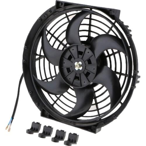 Car Truck Trailer 10 Inch 6 12V 80W Electric Radiator Cooling Fans