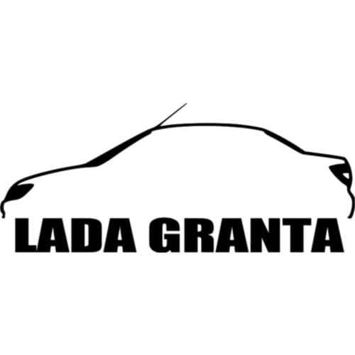 Funny Car Stickers Creative Decals Vinyl for Lada Granta Sticker,20cm*8cm