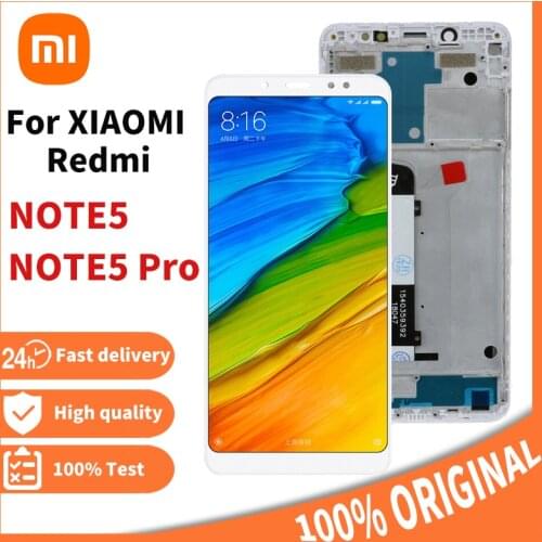 Original LCD For Xiaomi Redmi Note 5 Pro Prime LCD Display Touch Screen With Frame for Xiaomi Redmi Note 5 Note5 Pro LCD Display