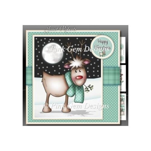 2019 Christmas Deer Metal Cutting Die For Embossing Paper Card Crafts Die Cut 2019