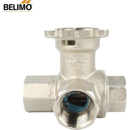 BELIMO Characterised control valve 3-way ball valve for modulating control of air handling and heating systems on the wate