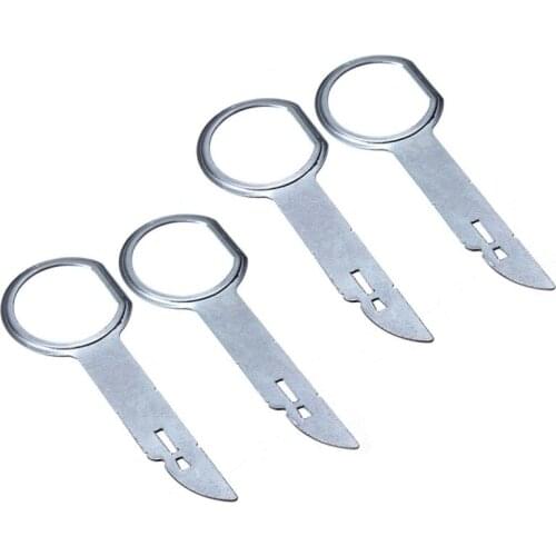 4Pcs/ 2 Pair Car Styling Practical Radio Stereo Release Removal Install Tool Key Installation For VW for Audi Ford Porsche Tool