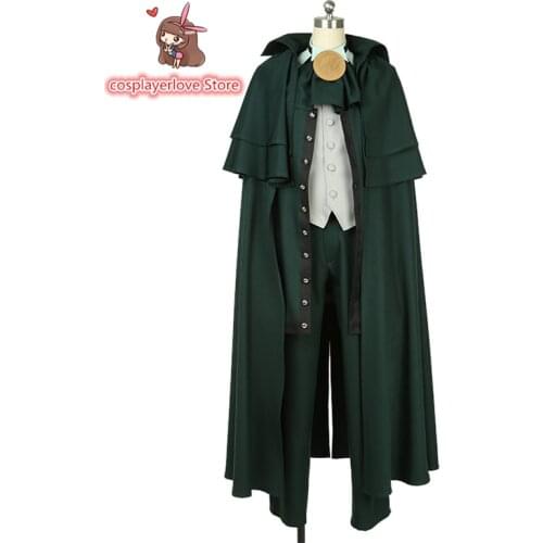 Fate Grand Order FGO Monte Cristo Edmond Dantes Cosplay Carnaval Costume Halloween Christmas Costume