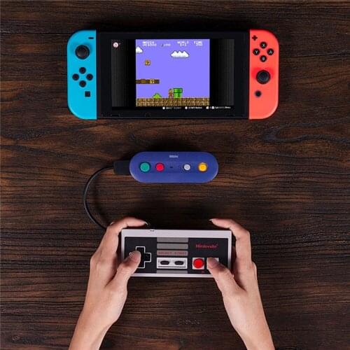 Gamepad Controller 8Bitdo Gbros Bluetooth Wireless Adapter with USB Cable for NGC/WII/SNES NS Switch Controller Accessories
