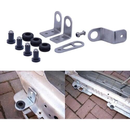 Bolt On Radiator Bracket Kit For K Swap K Series Honda Civic Motor EG DC2 EK ALL K20-K24 Engine K-Swap K-Series Silver