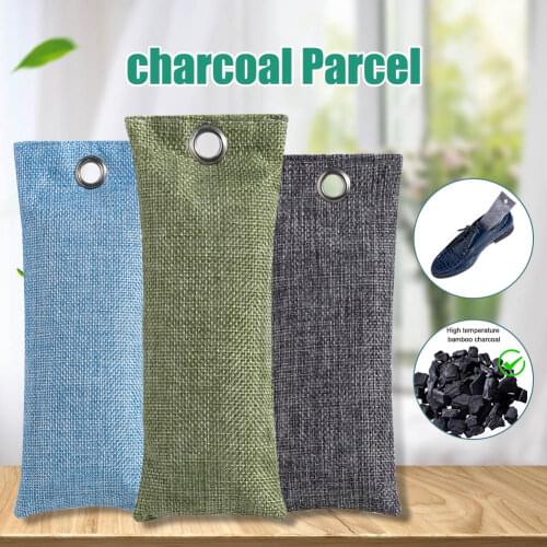 Air Purifying Bag Bamboo Charcoal Odor Absorber Breath Removes Odors Moisture for Home SDF-SHIP