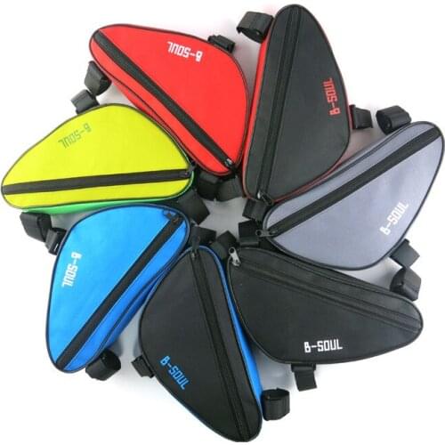 ODM Fashion 7 Color Triangle Front Frame Storage Kit Tools Mountain Bags Travel Outdoor Riding Folding Bag Bicycle Accessories