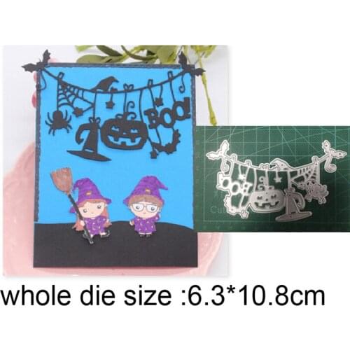 Halloween Ornaments New 2021 Metal Cutting Dies for DIY Scrapbooking Paper and Card Making Decorative Embossing Dies Craft dies