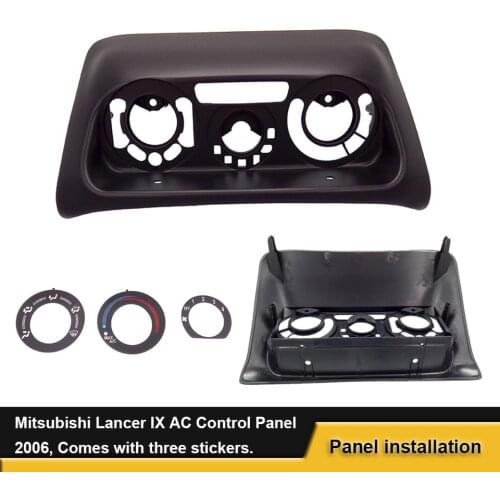 Dashboard Fascia For 2006 Mitsubishi Lancer IX Control accessories Frame Panel Dash Mounting Frame Free Shipping