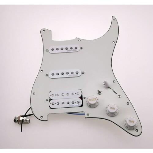 Electric Guitar Pickups Stratocas Guitar Pickups Wilkinson Alnico5 SSH Style 7-Way type fully loaded pickguard