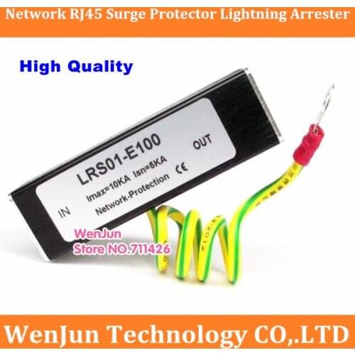 Router Network RJ45 Surge Protector,Protection device,Camera Lightning Arrester, SPD for 100M Ethernet Network Router 1pcs/lot