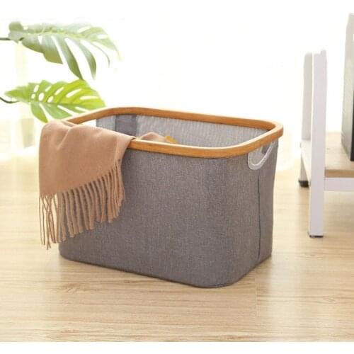 Folding Laundry Basket Free Shipping Baby Laundry Dirty Clothes Organizer Basket In The Bathroom Girl Storage Laundry ZLB001