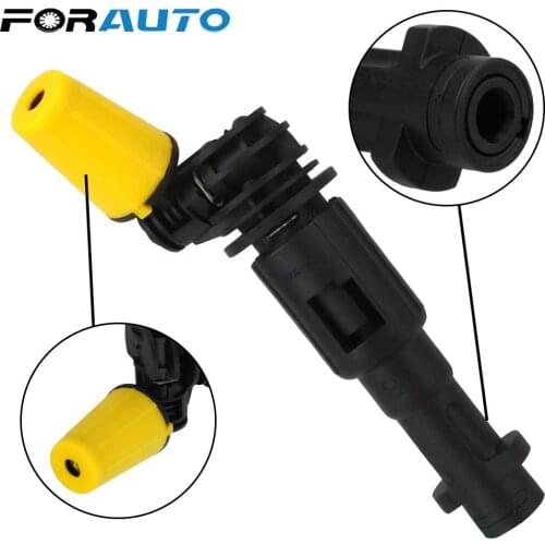 High Pressure Dirt Shock Turbo Nozzle 360° Gimbaled Spin Trigger Guns Cleaner Spray Nozzle Car Wash Tool Fit For Karcher