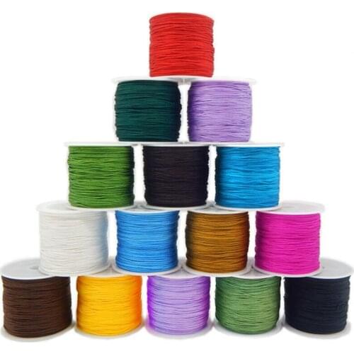 1pc Round Elastic Cord Beading Stretch Thread Rope For DIY Jewelry Making Necklace Bracelet Material Supply