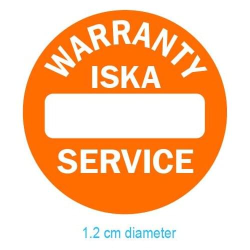 20000pcs 12mm Custom Order Warranty Void Label Sticker with Blank for Writen, Item No. V40