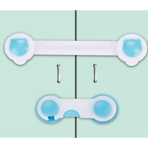 5PCS child safety cabinet door lock drawer door cabinet lock plastic protection child safety door lock