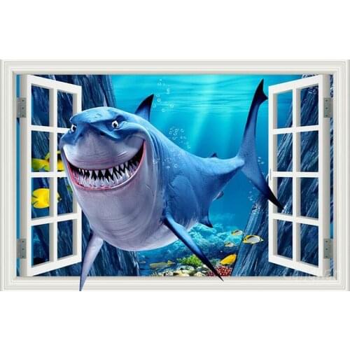 5d Diamond Painting Fantasy shark Full Drill Cross Stitch Diamond Embroidery Shark Rhinestones Diamond Mosaic Home art