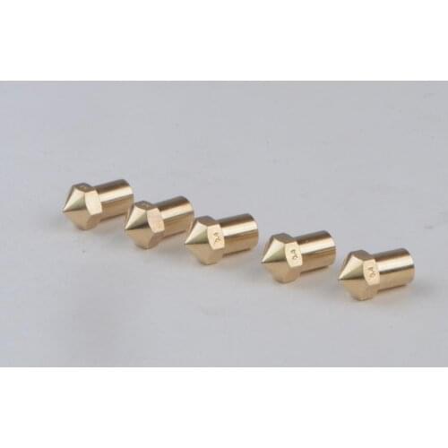 3D Printer Parts Creatbot Nozzle Corret Copper Mouth Brass Extrusion