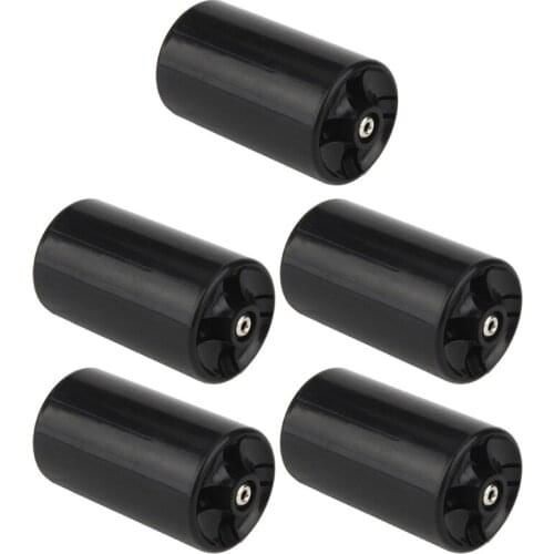 For AA Rechargeable Battery Type C Battery Adapter AA to C Battery Spacer