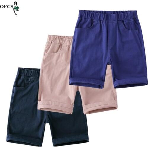 Children Summer Hot Shorts Cotton Shorts 2-12Year Unisex Leisure pants Boys Girls Shorts Toddler Panties Kids Beach Sports Short