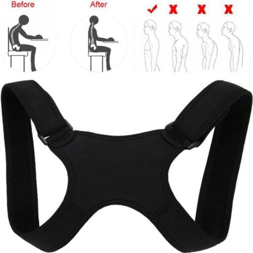 New Posture Corrector Spine Protection Back Shoulder Posture Correction Band Back Humpback Pain Relief Corrector Brace Auxiliary