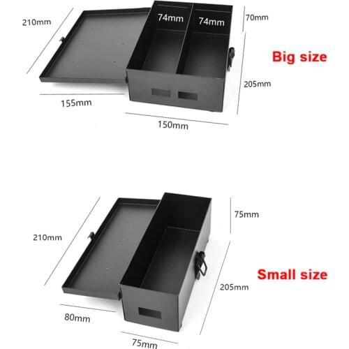 Fireproof explosion-proof lipo safe metal case for battery and charger storage charging large space strong durable ventholes