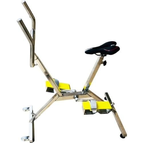 Swimming Pool Underwater Bike Water Pedal Bike Stainless Steel Aquabike