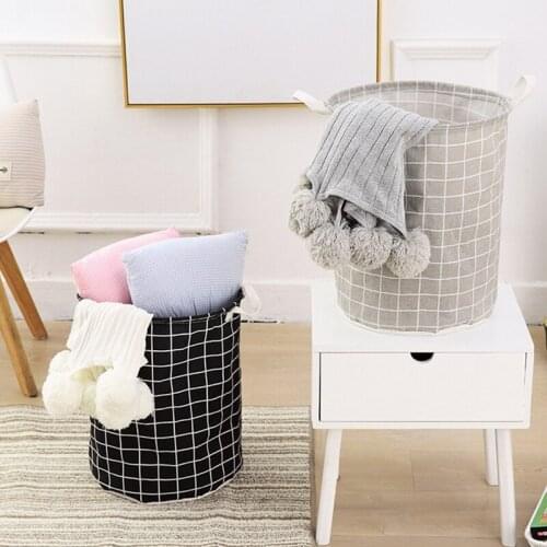 35x45cm Large Capacity Foldable Laundry Basket Laundry Hamper Dirty Clothes Storage Organizer Bucket Household Storage Bag