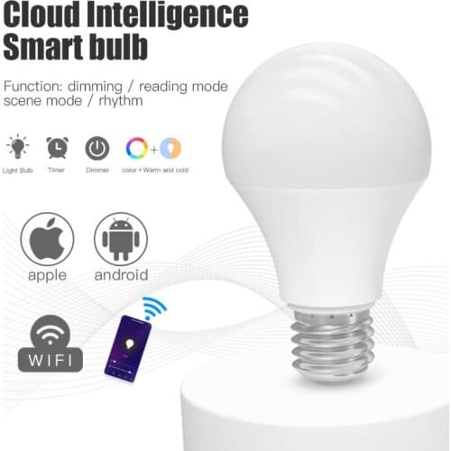 Automation Smart-Light-Bulb Wifi-Bulbs Smartphone Led E27/B22 Alexa Magic Compatible Google Home Amazon Voice Control Work 15W