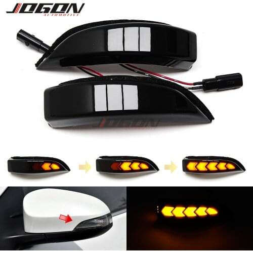 For Toyota Corolla E170 2014 2015 2016 2017 LED Dynamic Turn Signal Light Side Wing Mirror Indicator Blinker Sequential Lamp