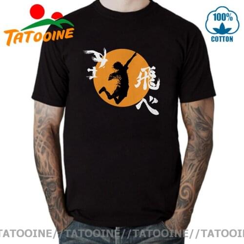 Tatooine Funny Haikyuu Karasuno Hinata Smash T-Shirt Men Cotton T Shirt Anime Bokuto Oya Manga Volleyball Short Sleeve Tees Tops