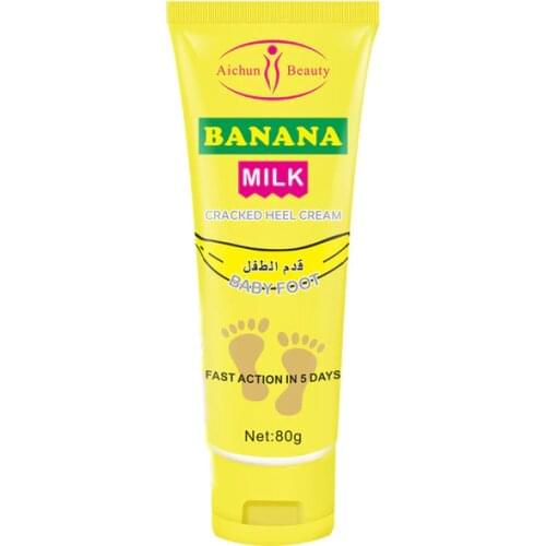 Moisturizing Removal Dead Skin Crack Treatment Banana Oil Anti-Drying Soften Heel Cracked Repair Cream Hand Feet Care Pedicure